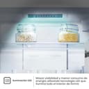 Hisense MC60300E - Frigorífico Combi, Eficiente Clase E, Capacidad 304 L con 186 cm Alto, Cajón Verduras, 4 Estrellas Congelador, Puerta Reversible, Silencioso 39dB, Color Blanco - 10