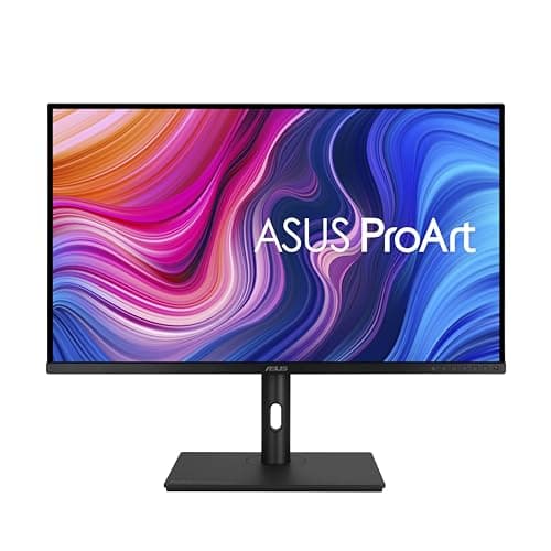 ASUS ProArt PA329CV - 32 Zoll 4K UHD Professioneller Monitor - 16:9 IPS, 3840x2160 - ergonomisch, Pivot, Calman, hohe Farbtreue, DisplayHDR 400 - DisplayPort, HDMI, 90W USB-C, USB-Hub, schwarz