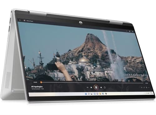 HP Pavilion x360 14" 2in1 Touchscreen Laptop | Intel Core i7-1355U | 16 GB RAM | 1 TB SSD | Intel Iris Xe Graphics | FHD Touchscreen Display | Windows 11 Home | Silver | 14-ek1010na