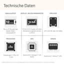 Microsoft Surface Laptop | Copilot+ PC | 13” LCD Touchscreen | Snapdragon® X Plus | 16GB RAM | 256GB Speicher | Neuestes Modell | Platin - 13