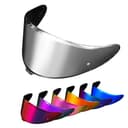 PSLER Helmet Visor for Shoei NXR2 Z8 Tinted Visor for RF-1400 CWR-F2 CWR-F2R X-Fifteen X15 X-SPR Pro Motorbike UV Protection Face Shield Replacement Accessories(Silver) - 1