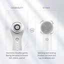 COSBEAUTY Spazzola Pulizia Viso Ultrasuoni, Skincare Professionale, Impermeabile, Ricaricabile Wireless, Elegante, Morbido, 3 Testine per Tutte le Pelli - 3