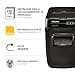 Fellowes distruggi documenti automatico a frammento 150C, 150 fogli, per piccolo ufficio, da 1 a 3 utenti, distruggidocumenti silenzioso con retromarcia automatica e modalità riposo, nero - 2