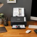 Epson WorkForce ES-550W Wireless Document Scanner | 45ppm / 90 ipm | 100-Sheet Auto Document Feeder | Colour | USB connectivity | Up to A4 - 6