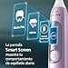 Philips Sonicare AdvancedClean Limited Edition, Cepillo de dientes eléctrico - Smart Screen, sensor de presión, recambio del cabezal de cepillado, 5 modos de cepillado y SmarTimer, rosa, HX3792/12 - 3