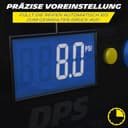 MICHELIN Digitaler Luftkompressor 12V fürs Auto | Programmierbar, Kompakt und Präzise | Reifendruck-Kompressor für Auto, Motorrad, Wohnwagen & Fahrrad - 4