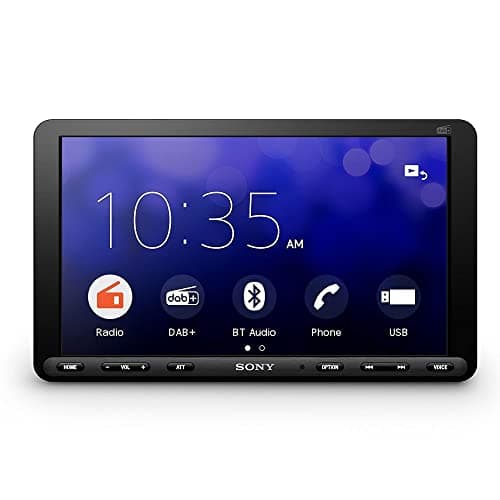 Sony XAV-AX8150ANT with DAB+ Antenna | 1 DIN with 9 Inch Touch Screen, HDMI for Streaming, CarPlay, Android Car, Weblink 2.0, DAB+, Includes Antenna, Bluetooth