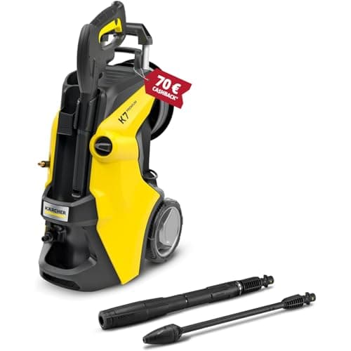Kärcher Hochdruckreiniger K 7 Premium Power Flex, Druck: max. 180 bar, Fördermenge: 600 l/h, Flächenleistung: 60 m²/h, Gewicht: 17,9 kg, Flex-Hochdruckschlauch, Dreckfräser, Strahlrohr