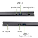 acer Aspire Go 15 - Ordenador Portátil 15,6" (Intel Core i7 13620H, 16 GB RAM DDR5, 1024 GB SSD, Windows 11 Home, Intel UHD Graphics) Color Plata, Teclado QWERTY Español con Teclado númerico - 5