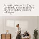 Sleepytroll Baby Rocker Gen 2 – Intelligente Einschlafhilfe mit App-Steuerung, 12h Akku, 3h automatisches Schaukeln, Bewegungs- und Soundsensor, CE/FCC-zertifiziert, IPX4, skandinavisches Design - 3