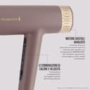 Remington Asciugacapelli Digitale AIRvive, Phon con Motore BLDC Silenzioso,Ioni, Stile Liscio e Riccio, 240 km/h, 12 Regolazioni, Diffusore e Concentratore EC8930 - 3