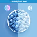 COMFEE ' RCS609IX2 American Fridge-Freezer 460 L(271+189)/No Frost/Compressor Inverter/177 cm height/Cooling/189 L Freezing/Double Control/SuperCool, Inox [Energy Class E] - 4