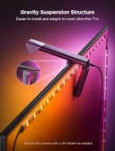 Govee TV Backlight 3 Lite with Fish-Eye Correction Function Sync to 55-65 Inch TVs, 3.6m RGBICW Wi-Fi TV LED Backlight with Camera, 4 Colours in 1 Lamp Bead, Voice and APP Control, Adapter - 5