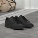 BOSS Hugo Men's Saturn Profile Low Top Sneaker, Black, 9 UK - 7