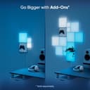 Nanoleaf Blocks Squares Smarter Kit – WiFi Smart RGBW 16M + Color LED regulable Gaming y decoración del hogar Paneles de luz de pared (6 unidades) - 7