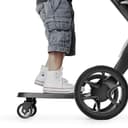 Stokke Xplory Geschwister Board, Black – Ermöglicht deinem Kleinkind, sein Geschwisterchen bequem zu begleiten – Kompatibel mit Stokke Xplory Kinderwagen - 4