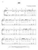Taylor Swift Easy Piano Anthology - 2nd Edition.: Easy-level Song Arrangements With Lyrics - 6