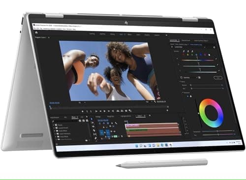 HP Envy x360 16" 2in1 Touchscreen Laptop with Pen | Intel Core Ultra 7-155U | 16GB RAM | 512GB SSD | 2K Touchscreen Display | Windows 11 Home | Glacier Silver | 16-ac0008na