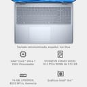 DELL 16 Plus 2 en 1 Portátil Convertible DB06250 16" 2K Táctil, Intel Core Ultra 7 Series 2, Intel ARC, 16 GB RAM, 512 GB SSD, Win 11 Home,Teclado retroiluminado QWERTY Español – Ice Blue - 8