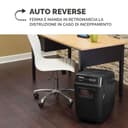 Fellowes distruggi documenti automatico a frammento 150C, 150 fogli, per piccolo ufficio, da 1 a 3 utenti, distruggidocumenti silenzioso con retromarcia automatica e modalità riposo, nero - 6
