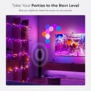 Nanoleaf Matter Essentials 20M RGB LED Smart String Holiday Lights - Thread & Wi-Fi, Matter Over Thread, Bluetooth Colour Changing LED String Light, Works with Google Apple, Room Decor & Gaming - 4