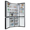 Haier Cube 90 Series 3 American Fridge Freezer - Dark Inox - E Rated - 5