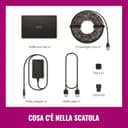 WiZ HDMI Sync Box con retroilluminazione TV, sincronizza la luce con film, giochi e musica, HDMI 2.0, Striscia LED RGBIC per TV da 75-85 pollici, controllo con App, compatibile con Google e Alexa - 7