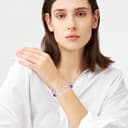 GAUEIOUR Pulsera de cerámica suave morada, pulsera de abanico de Olivia Rodrigo, personalizada, ídolo de apoyo único, artículo individual - 7