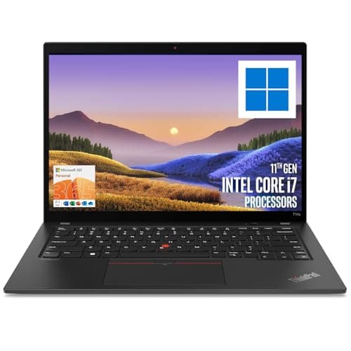 Lenovo ThinkPad T14S Gen2 Computer Portatile, 14in FHD(1920x1080) Computer, Intel Core i7-1185G7, 32 GB RAM, 512 GB SSD, US QWERTY Tastiera, Win11 Pro (Rinnovato)