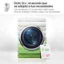 LG RH80V9AV4N - Secadora de Ropa, 8kg, Bomba de Calor y Carga Frontal, Clasificación C, Compresor Dual Inverter, Función Eco Hybrid, Limpieza Automática, Secadora LG Serie 900, Color Blanco - 9