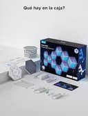 Govee Glide Hexagon Paneles de Luz Ultra, 3D Luces de Pared RGBIC con Alexa, Lámpara Hexagonal con 129 LEDs, 60 Modos de Escena para Gaming, Paredes, Habitaciones, Meteorito Gris,10 Paneles - 8