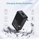 Caricabatterie Surface Pro 65W per Microsoft Surface Pro 11/10/9/8/7+/7/6/5/4/3/X, Surface Laptop 7/6/5/4/3/2/1, Surface Go 4/3/2, Surface Book 3/2/1, Modello 1706 Alimentatore con porta USB - 4