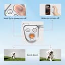 Master Grip Kit per iPhone 17 16 15 14 13 12 (iOS 26), Impugnatura Magnetica per Fotocamera per Telefono, Pro Shot Imaging Grip, Batteria Integrata da 3200 mAh, Ricarica Wireless (Bianco e Argento) - 2