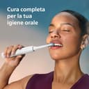 Philips Sonicare DiamondClean 9000 spazzolino elettrico, confezione doppia, spazzolino sonico con app, sensore di pressione, 4 modalità di pulizia, 3 livelli di intensità, bianco, modello HX9914/62 - 2