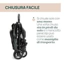 Chicco Urbino, Passeggino 0+ Mesi-22 Kg, Passeggino Leggero con Chiusura Smart e Compatta, Capotte Estensibile con Trattamenti UV50+ Antipioggia, Schienale Reclinabile e Regolabile, Poggiagambe, Verde - 6