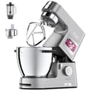 Kenwood Cooking Chef XL KCL95.424SI, Impastatrice Planetaria con Frusta K, Frullatore, Robot da Cucina, Gancio per Impasti, Display LCD, Bilancia Integrata, Ciotola Acciaio Inox 6,7L, 1500W, Argento - 1