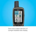 Garmin GPSMAP 65, Rugged Battery Operated Handheld, Expanded Satellite Support, Multi-Band Technology, Multi-GNSS Technology, Pre Loaded Maps (TopoActive Europe), 2.6" Colour Display - 5