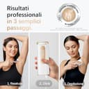 Haarlosy Epilatore Luce Pulsata con Ghiaccio - 3 IN 1 IPL Epilatore Laser per Donna e Uomo, 9 Livelli di Energia Regolabile Adatto a Corpo, Viso, Ascelle, Gambe Sensibili OPI03 - 5