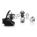 Bosch ProSilence Serie I 8 - Aspirador silencioso sin bolsa, con SmartSensorControl y sistema de autolimpieza inteligente, en negro - 5