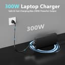 300W Laptop Netzteil Ladegerät Ladekabel für Lenovo Legion 9i 7 7i 5i 5 Pro 7 Pro 15 16 17 C7 S7 Y540 Y545 Y720 Y740 Laptop, Legion R9000P R9000K Y9000K Y9000X Thinkpad P73 P72 P71 P53 P52 P51 - 3