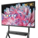 YIXZSWD 75 Pulgadas Smartboard 4K Pizarra Digital Interactiva, UHD Pantalla Táctil Whiteboard con Cámara y Micrófono, 8GB+128GB, Soperta WiFi/Bluetooth/HDMI/USB, para Aula, Hogar, Oficina y Enseñanza - 1