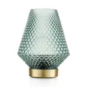 Emò Italia Lampada da Tavolo in Vetro Made in Italy Marrakesh Moderna 13.1x16.6cm 3 Varianti (1pz) Verde - 1