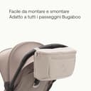 Bugaboo Organizer Multitasche Passeggino, Compatto e con Tasche Facili da Raggiungere, Accessorio Indispensabile per gli Oggetti Essenziali del Tuo Bambino, in Desert Taupe - 5