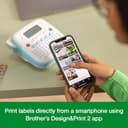 BROTHER PT-N25BT Bluetooth Desktop Labeling Machine, Connectable to Smartphone, Print labels using the free app DesignPrint2 - 6