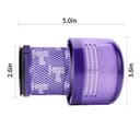 Smyidel Filter für Dyson V11, 3 Pack Vakuumfilter Ersatz für Dyson V11 V15 SV14 SV17 SV22 Detect Animal Absolute Extra Pro Torque Drive Akku Staubsauger, Ersetzen Sie # 970013-02(V11) - 4