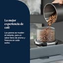 De’Longhi Rivelia – Cafetera Superautomática, LatteCrema Jarra de leche automática, 16 Bebidas One-Touch, Pantalla Táctil, Depósitos de Granos de Café Intercambiables, Gris (EXAM440.55.G) - 4