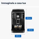 De'Longhi Perfetto Magnifica S ECAM11.112.B, Macchina da Caffè Automatica per Espresso e Cappuccino, Caffè in Chicchi o in Polvere, con Tasti a Selezione Diretta, Spegnimento Automatico, Nero - 3