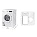 SAMSUNG WW90CGC04DTEEC - Lavadora 9KG - AI EcoBubble™ con SmartThings e Inteligencia Artificial, clase A, color blanco - 6