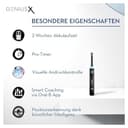 Oral-B Genius X Elektrische Zahnbürste/Electric Toothbrush mit künstlicher Intelligenz & Putztechnikerkennung, visuelle Andruckkontrolle, 6 Putzmodi inkl. Sensitiv, Timer, schwarz - 3