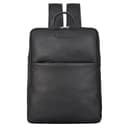 STILORD 'Noé' Zaino Elegante in Cuoio per Ufficio e Università - Porta PC 14 Pollici, Lavoro, Uomo e Donna - Pelle Genuina Colore:nero - 1